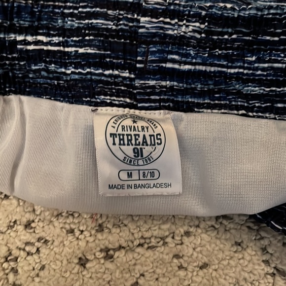 UNC Carolina rivalry threads running shorts - Picture 3 of 3